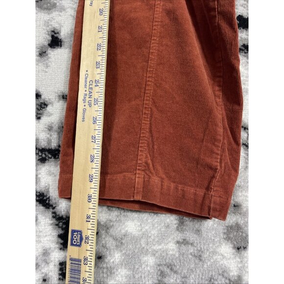 Knox Rose Corduroy Jeans Womens Size 10 Rustic Orange Wide Leg Stretch - Picture 7 of 16